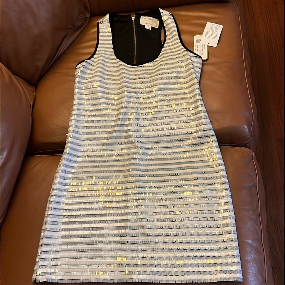 Nicole Miller Artelier Sequin Dress NWT SIZE M